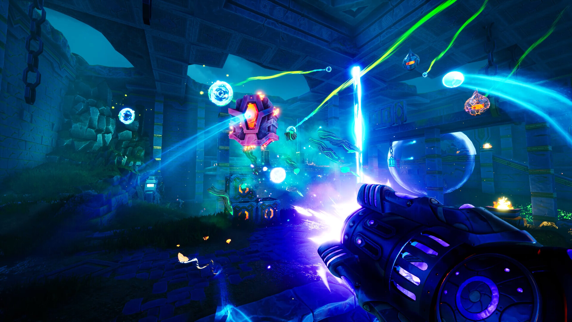 AFTERBLAST official in-game screenshot 1