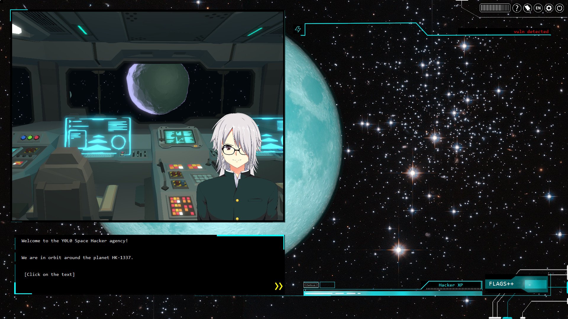 Yolo Space Hacker - Mission Bikini official in-game screenshot 1
