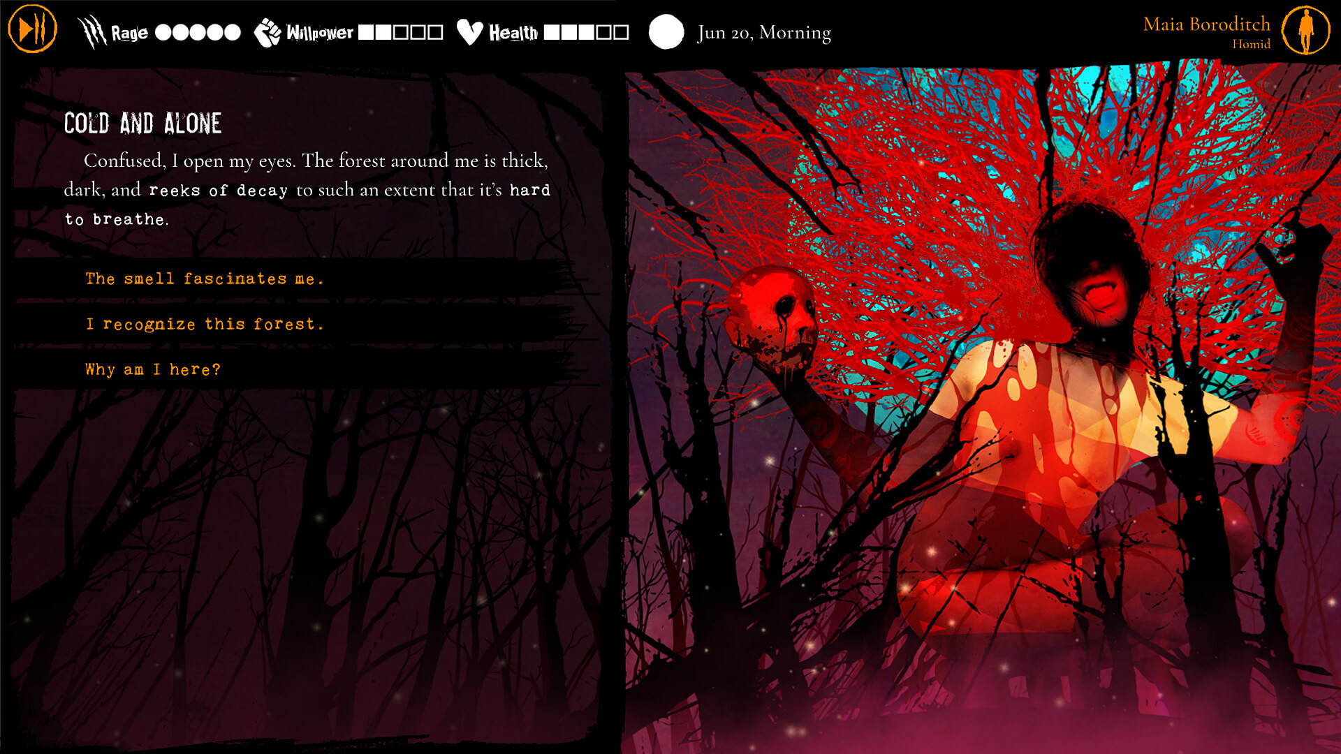 Werewolf: The Apocalypse - Heart of the Forest official in-game screenshot 1