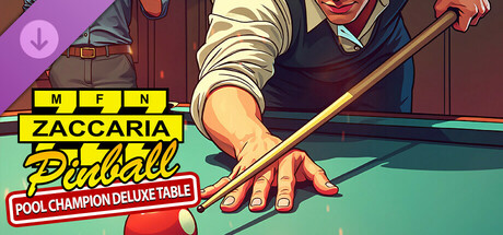 Zaccaria Pinball - Pool Champion Deluxe Pinball Table cover artwork