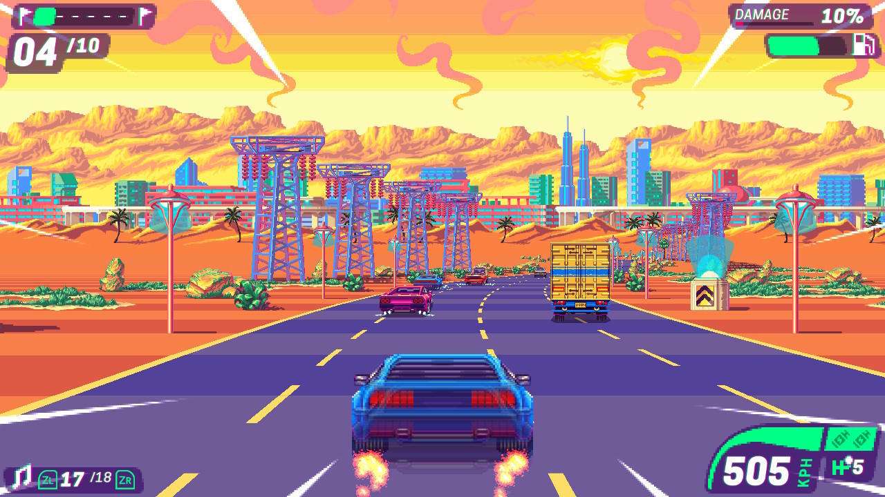 80's OVERDRIVE official in-game screenshot 1