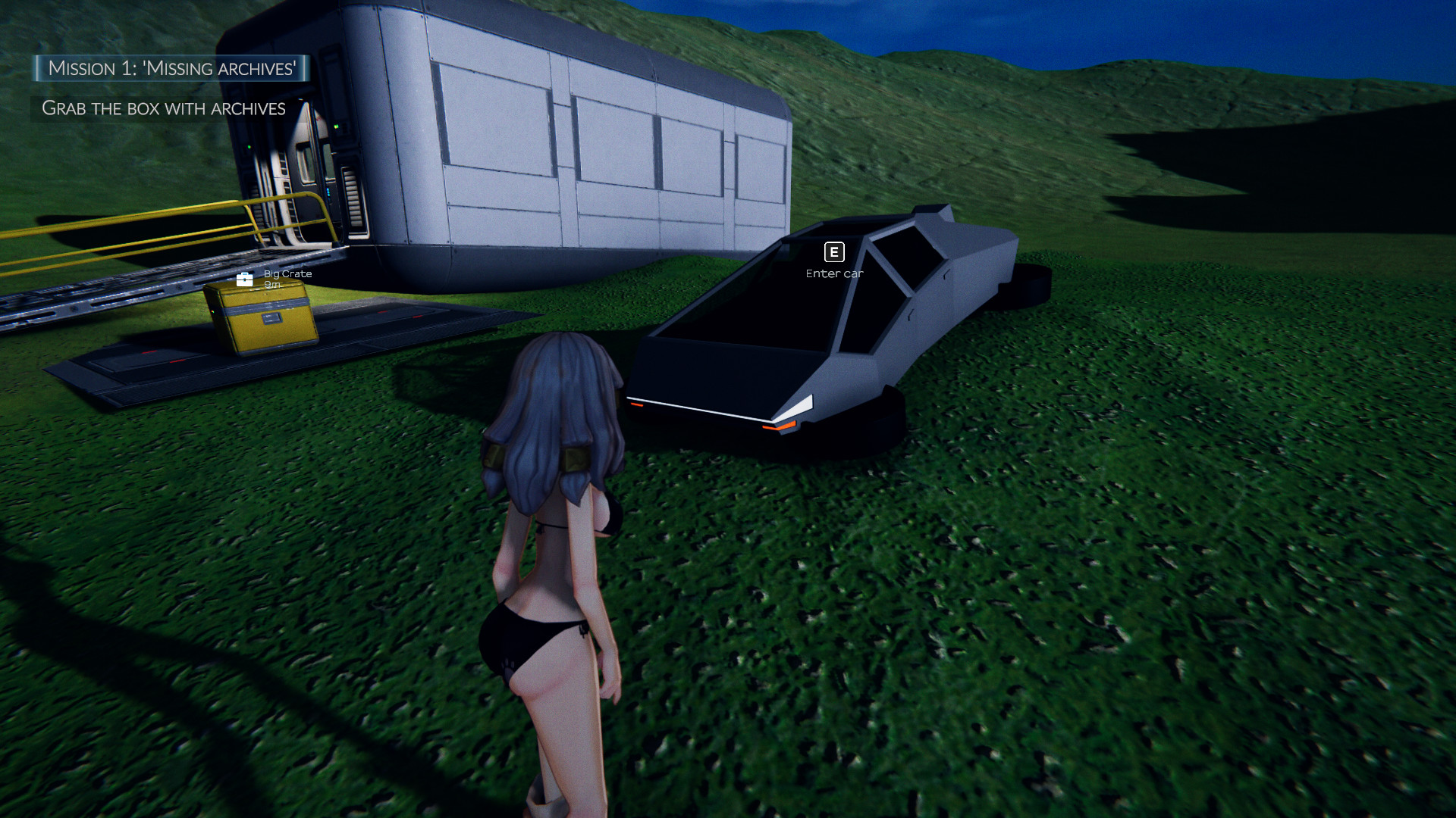 ANIME STANDING - Hover Cybertruck DLC official in-game screenshot 1