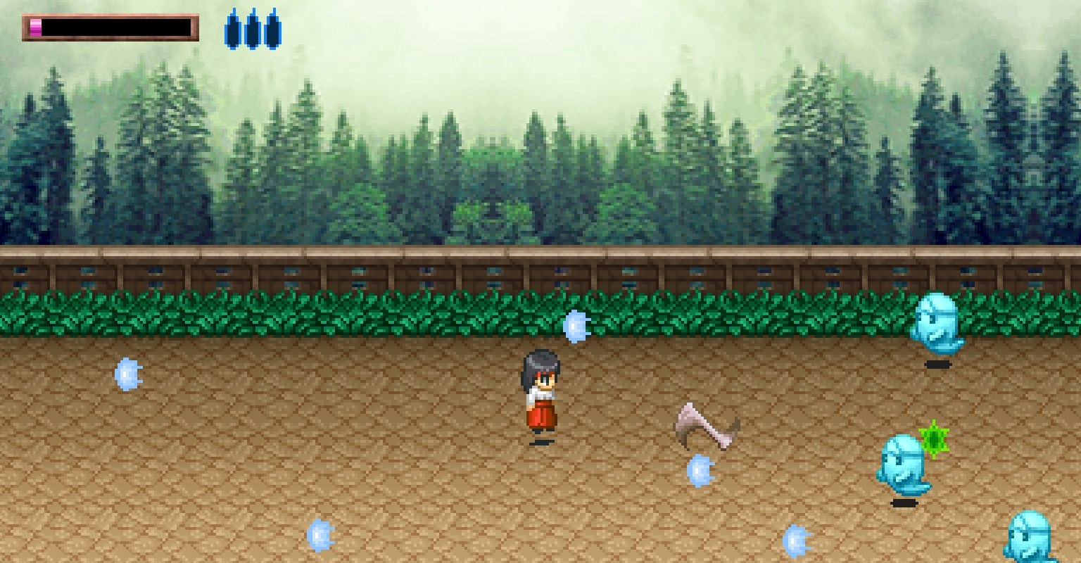 Abiko The Miko official in-game screenshot 1