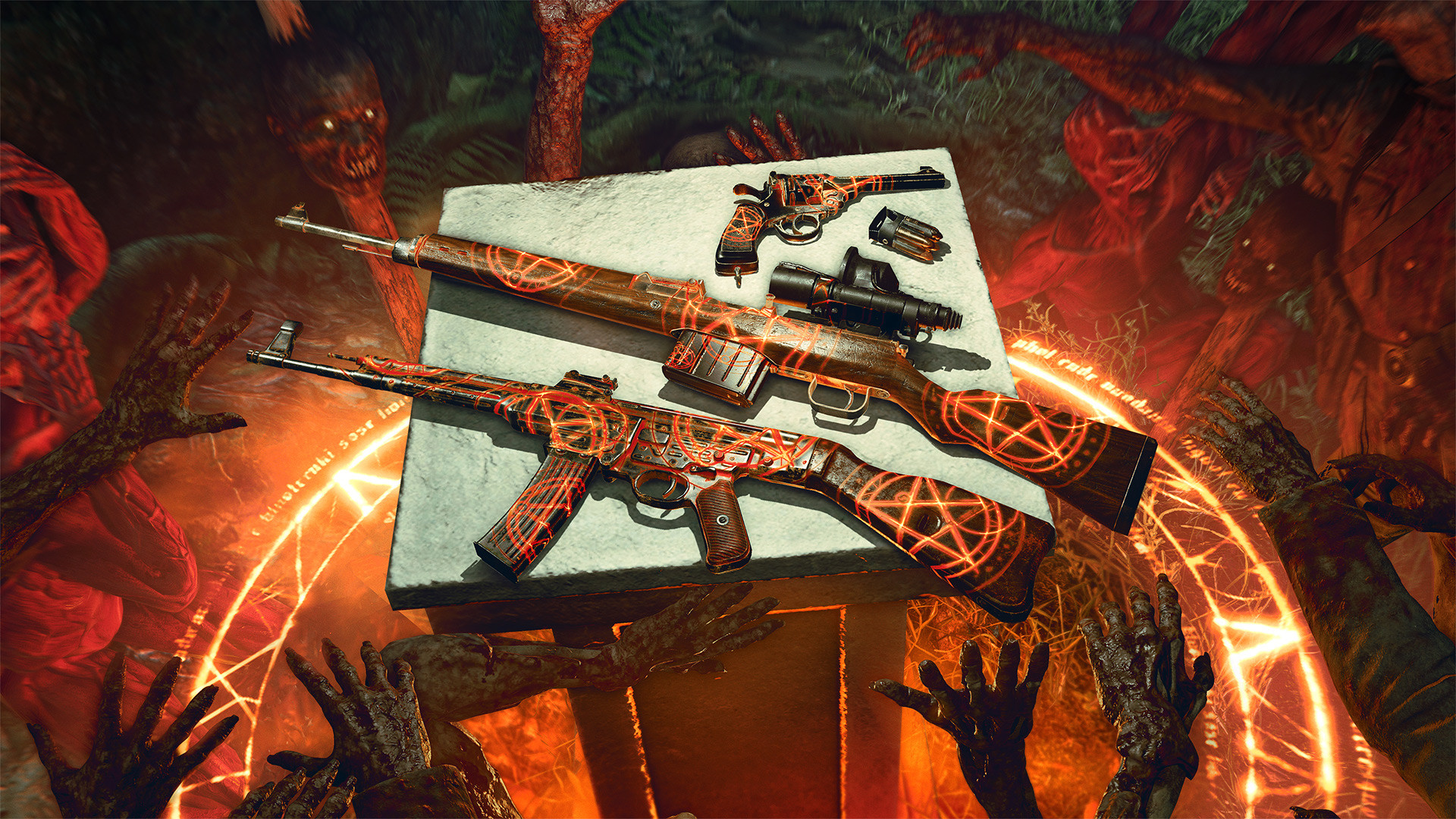 Zombie Army 4: Occult Ritual Weapon Skins official in-game screenshot 1
