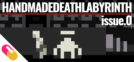 10mg: HANDMADEDEATHLABYRINTH issue 0 cover artwork