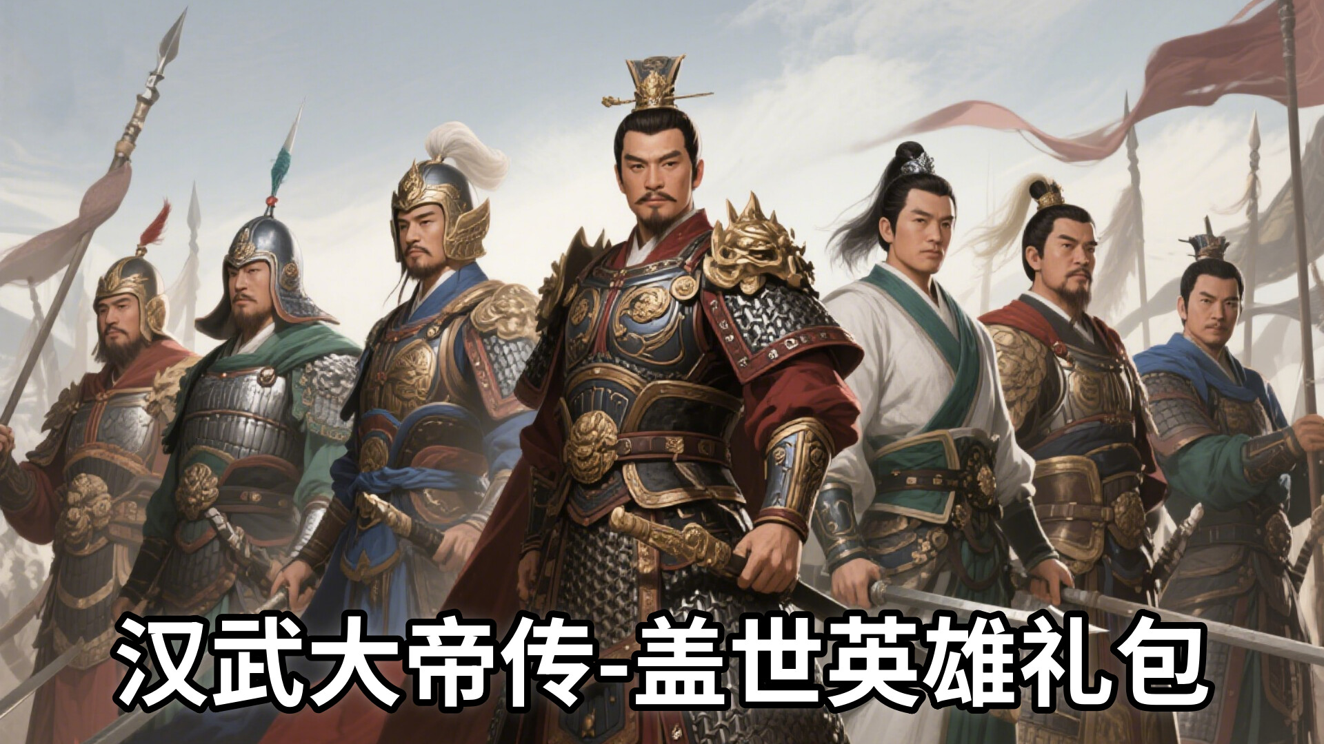 汉武大帝传-盖世英雄礼包(最具价值-五星DLC) official in-game screenshot 1