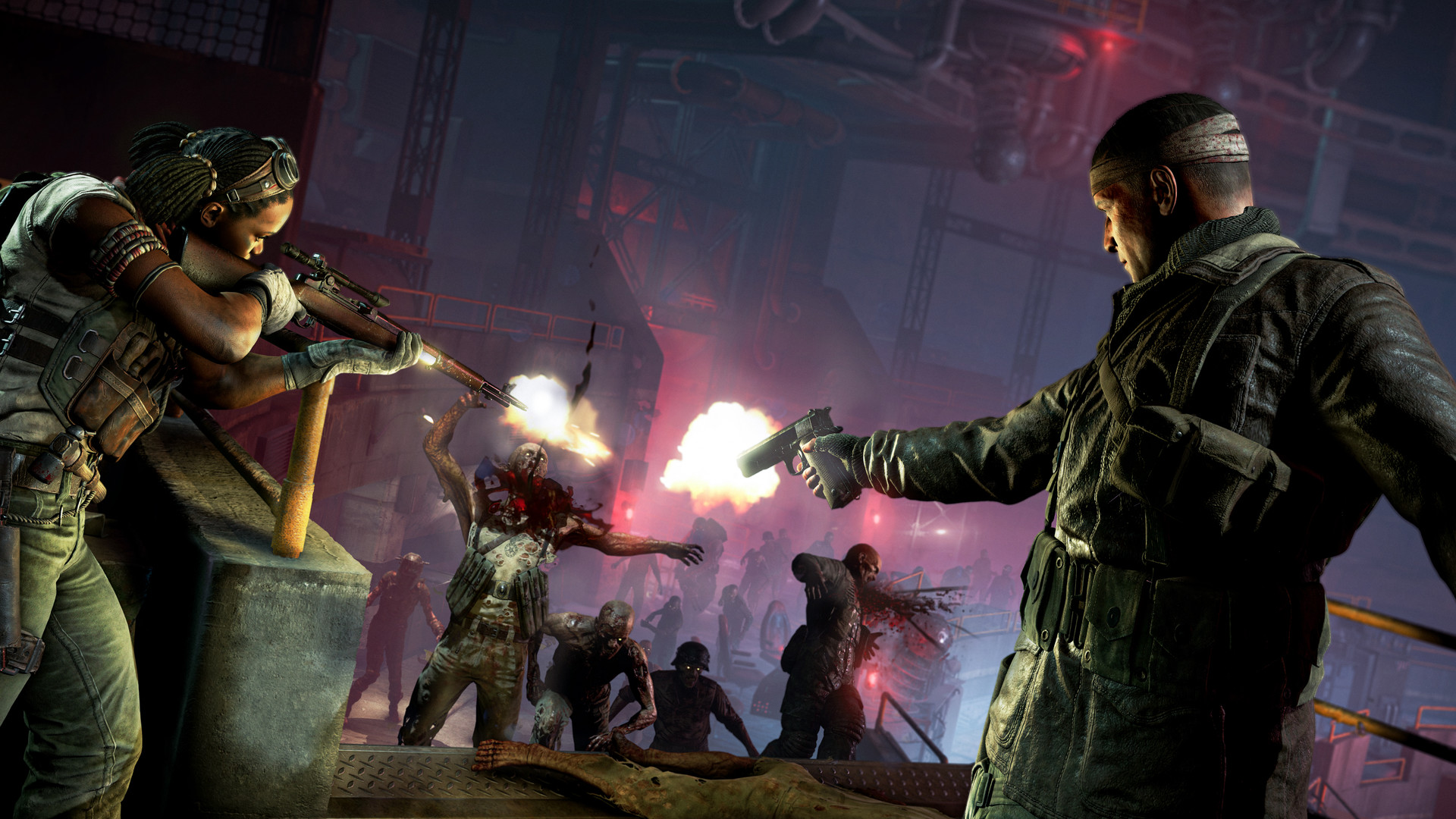 Zombie Army 4: Mission 7 - Terminal Error official in-game screenshot 1