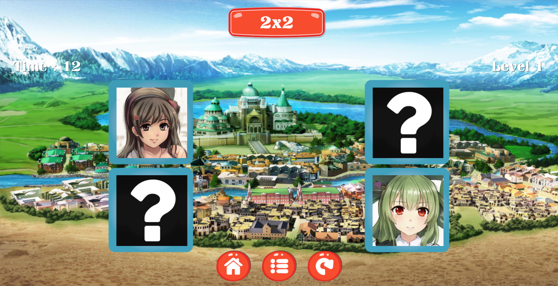Anime - Match The Memory official in-game screenshot 1