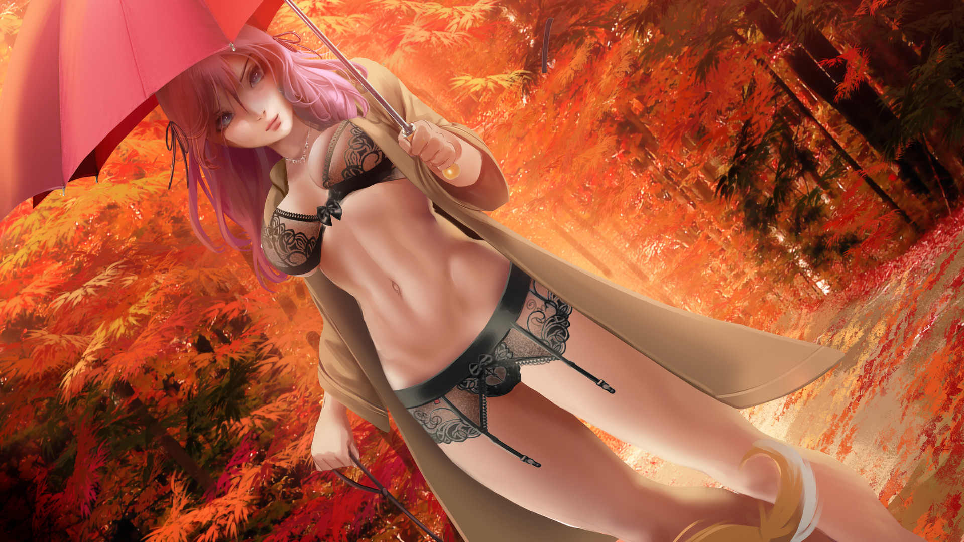 Autumn and Girls official in-game screenshot 1