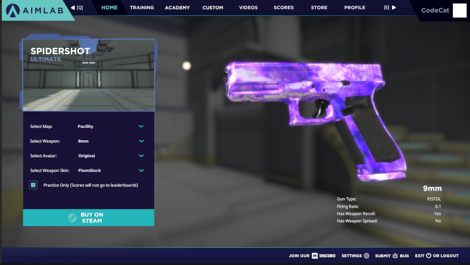 Aim Lab Signature Series - fl0m official in-game screenshot 1