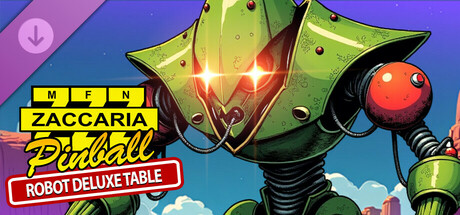 Zaccaria Pinball - Robot Deluxe Pinball Table cover artwork
