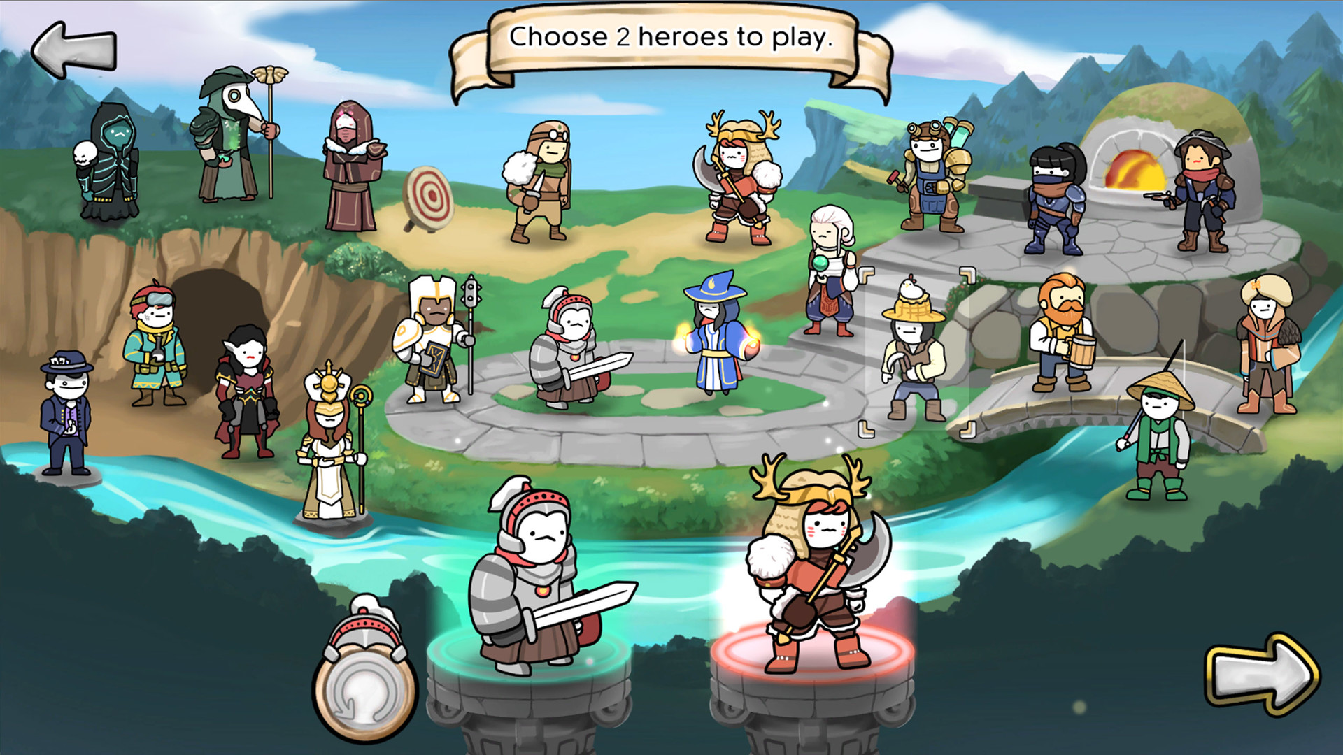 3 Minute Heroes official in-game screenshot 1