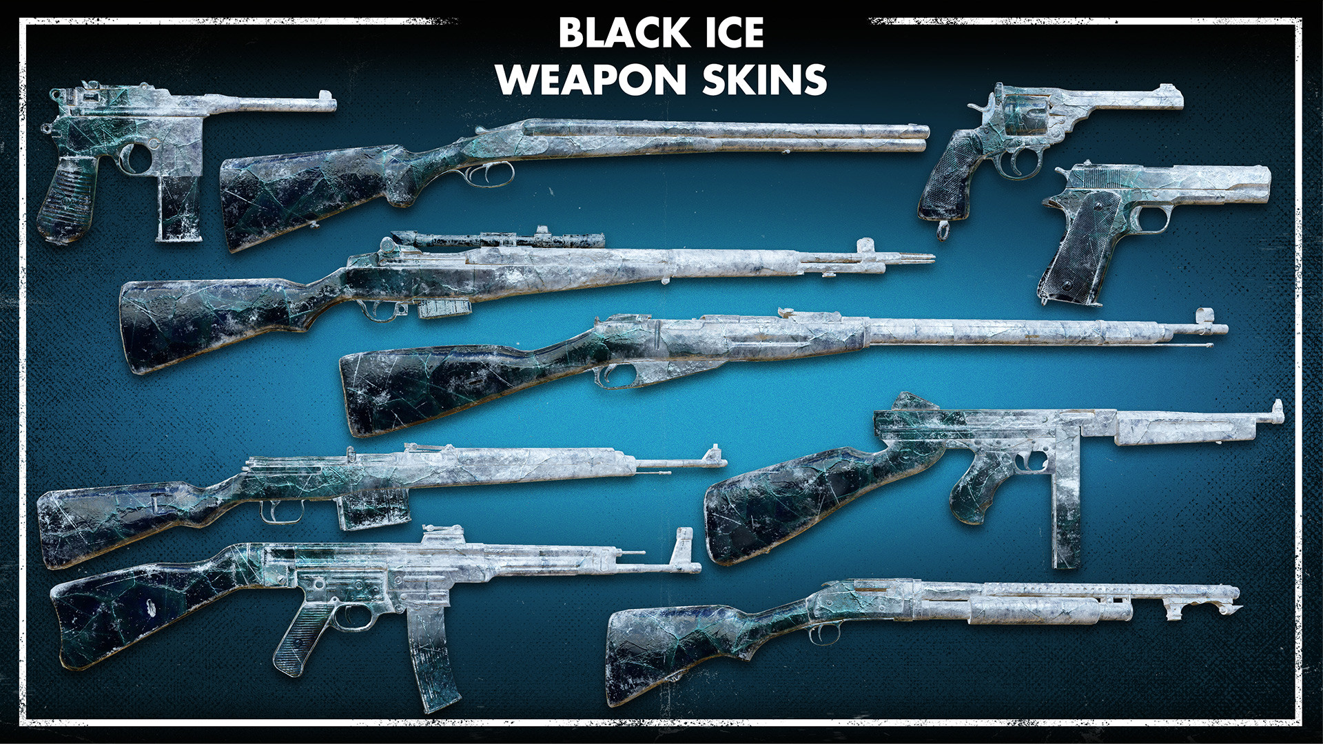 Zombie Army 4: Black Ice Weapon Skins official in-game screenshot 1