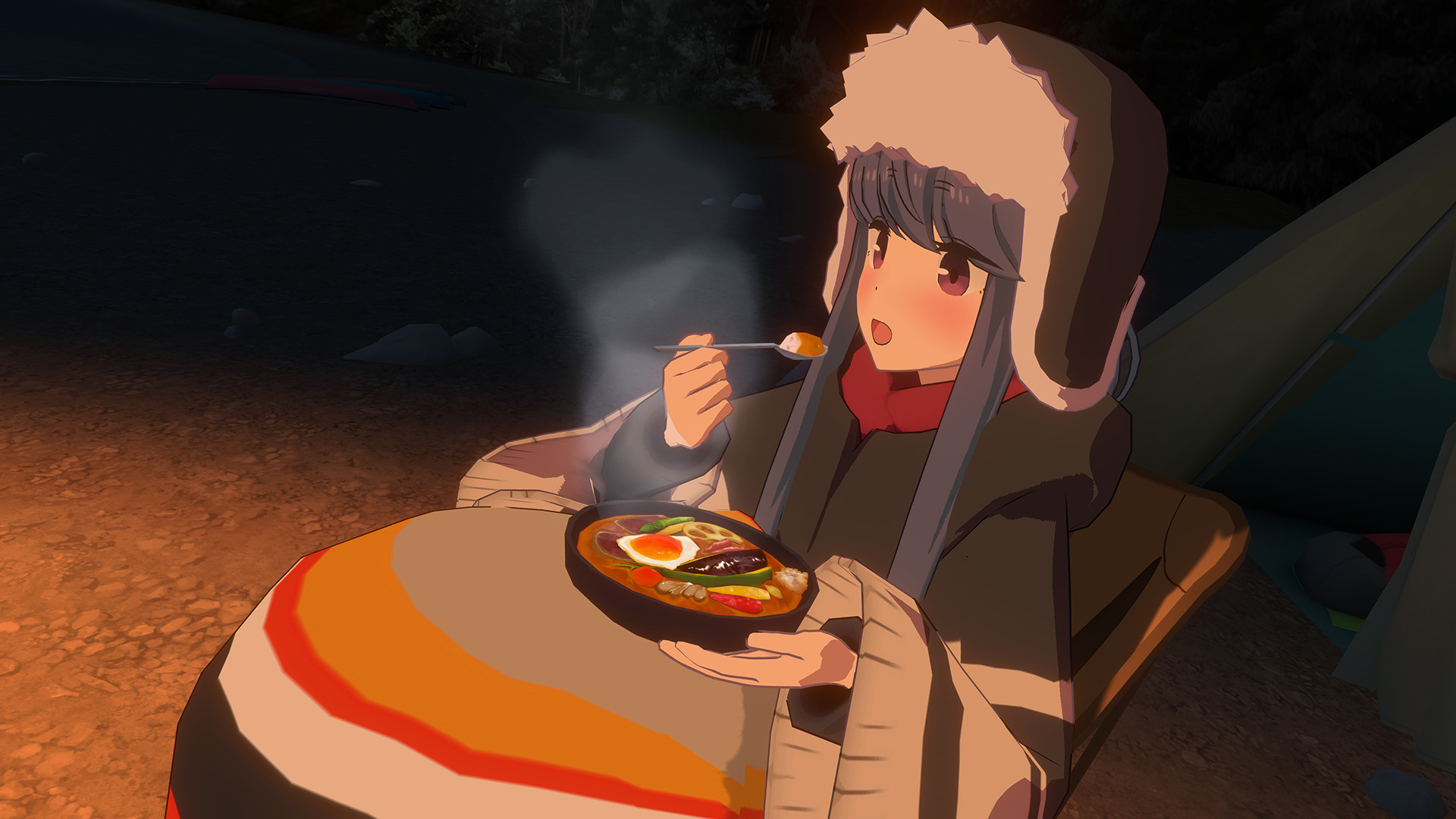 ゆるキャン△ VIRTUAL CAMP ~本栖湖編~ / Laid-Back Camp - Virtual - Lake Motosu official in-game screenshot 1