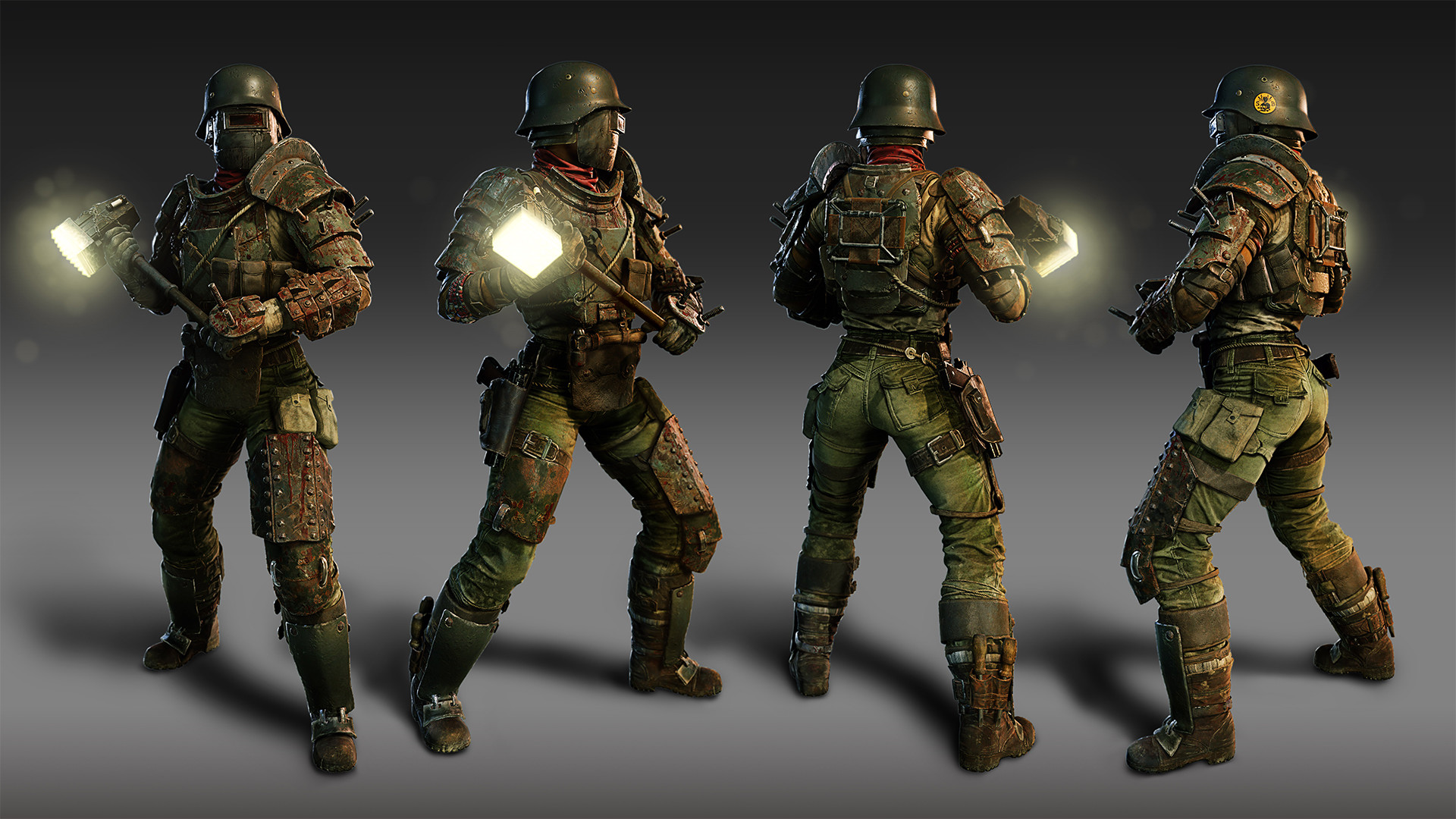Zombie Army 4: Armour Plated Shola Outfit official in-game screenshot 1