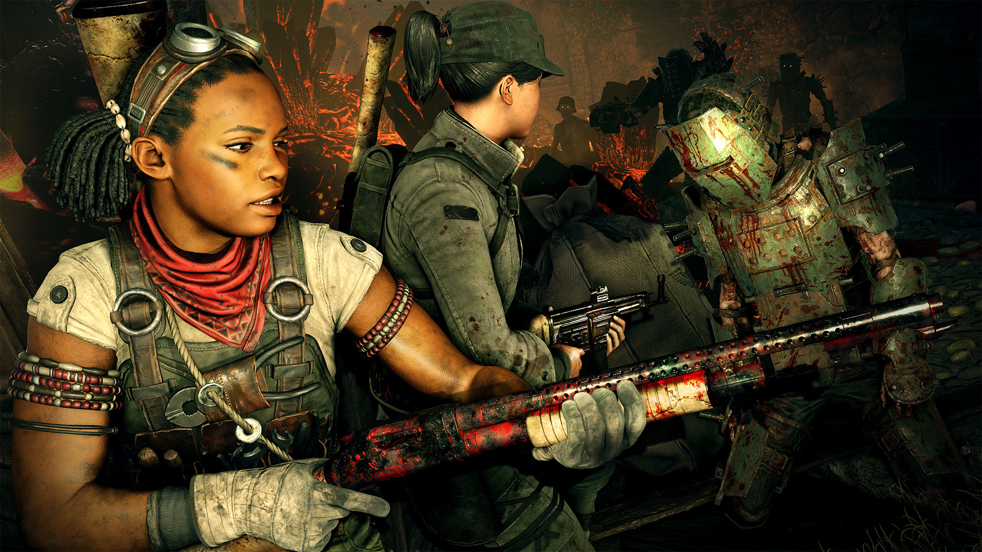 Zombie Army 4: Armoured Giant Weapon Skins official in-game screenshot 1