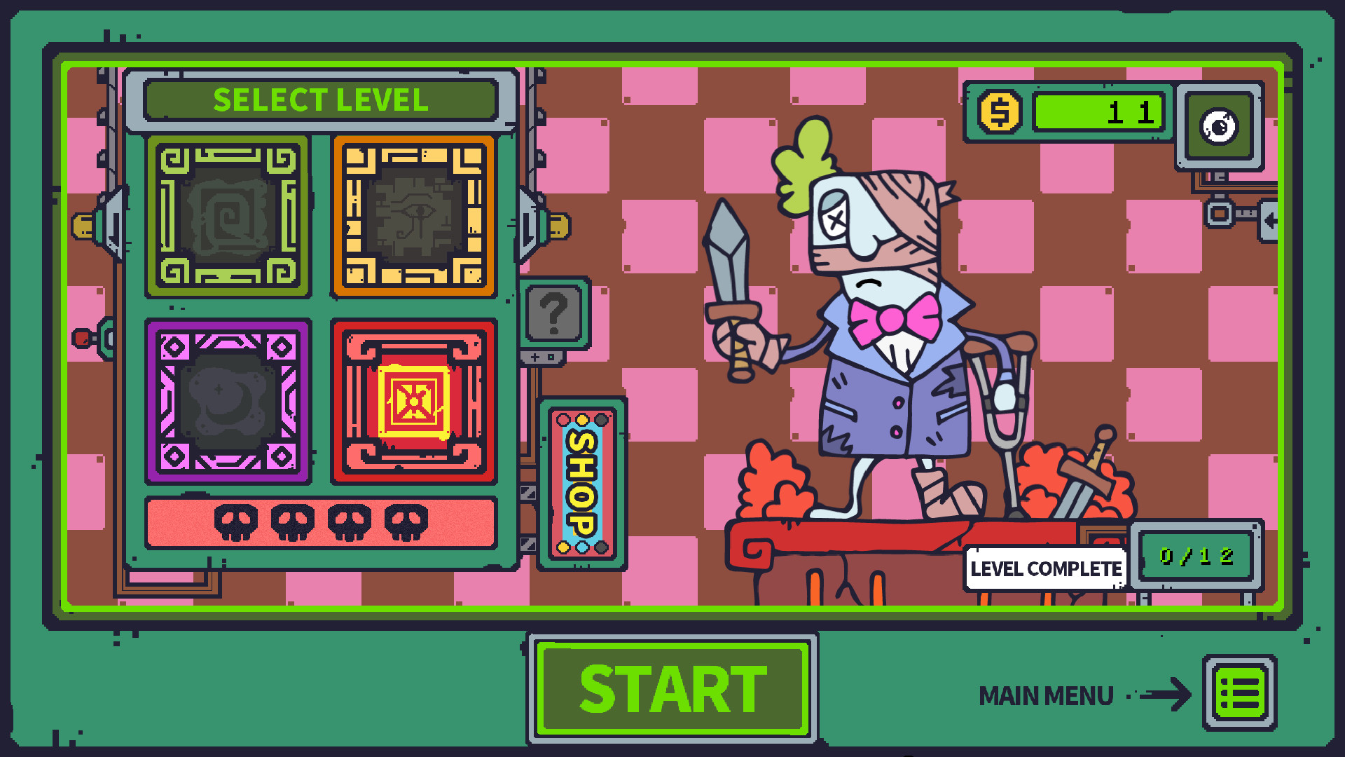 Zombie Dungeon official in-game screenshot 1