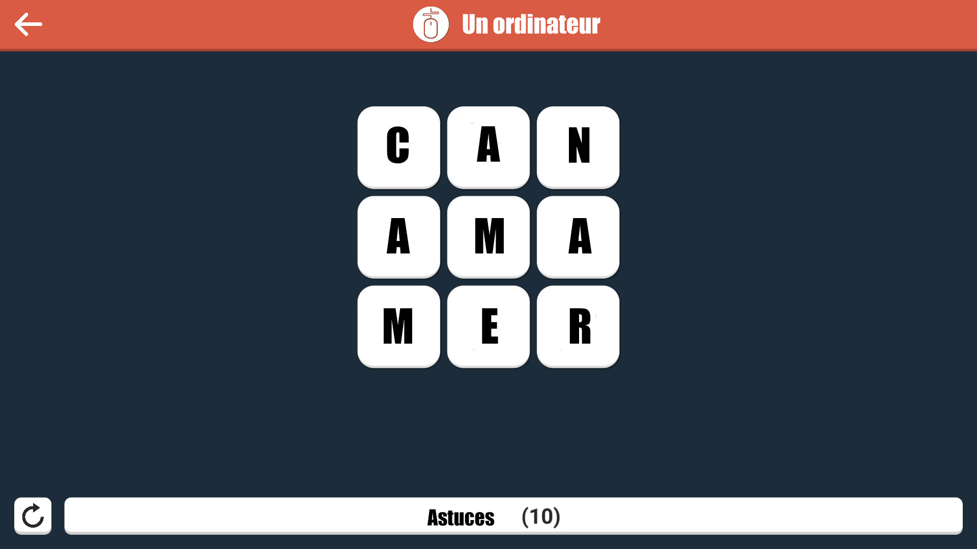 Wordle - Français official in-game screenshot 1