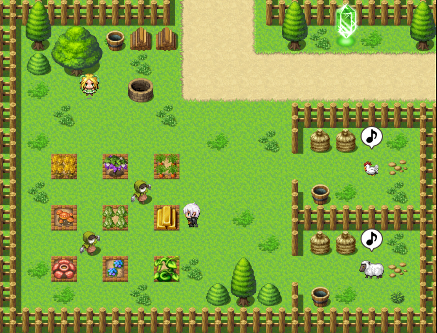 農場ダンジョンRPG ファームダンジョンズ official in-game screenshot 1