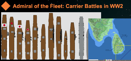 Admiral of the Fleet: Carrier Battles in WW2 cover artwork