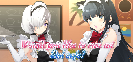 Would you like to run an idol café? cover artwork