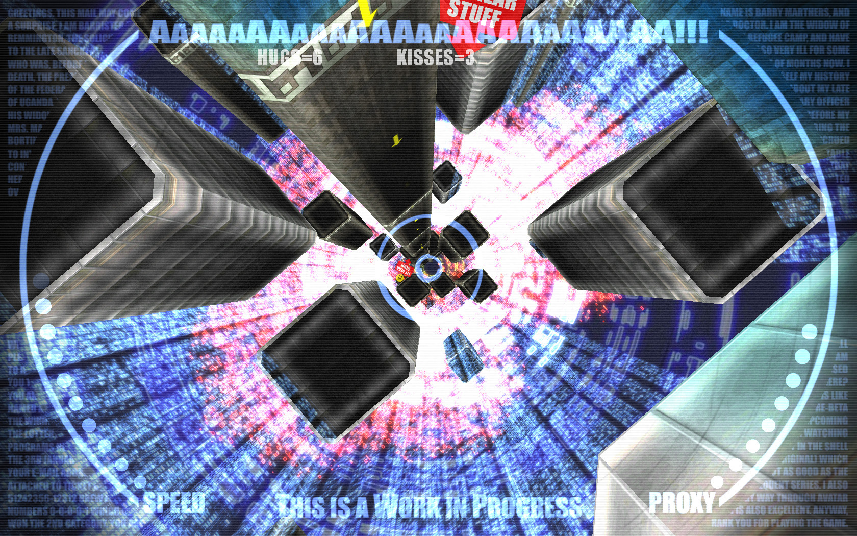AaAaAA!!! - A Reckless Disregard for Gravity official in-game screenshot 1