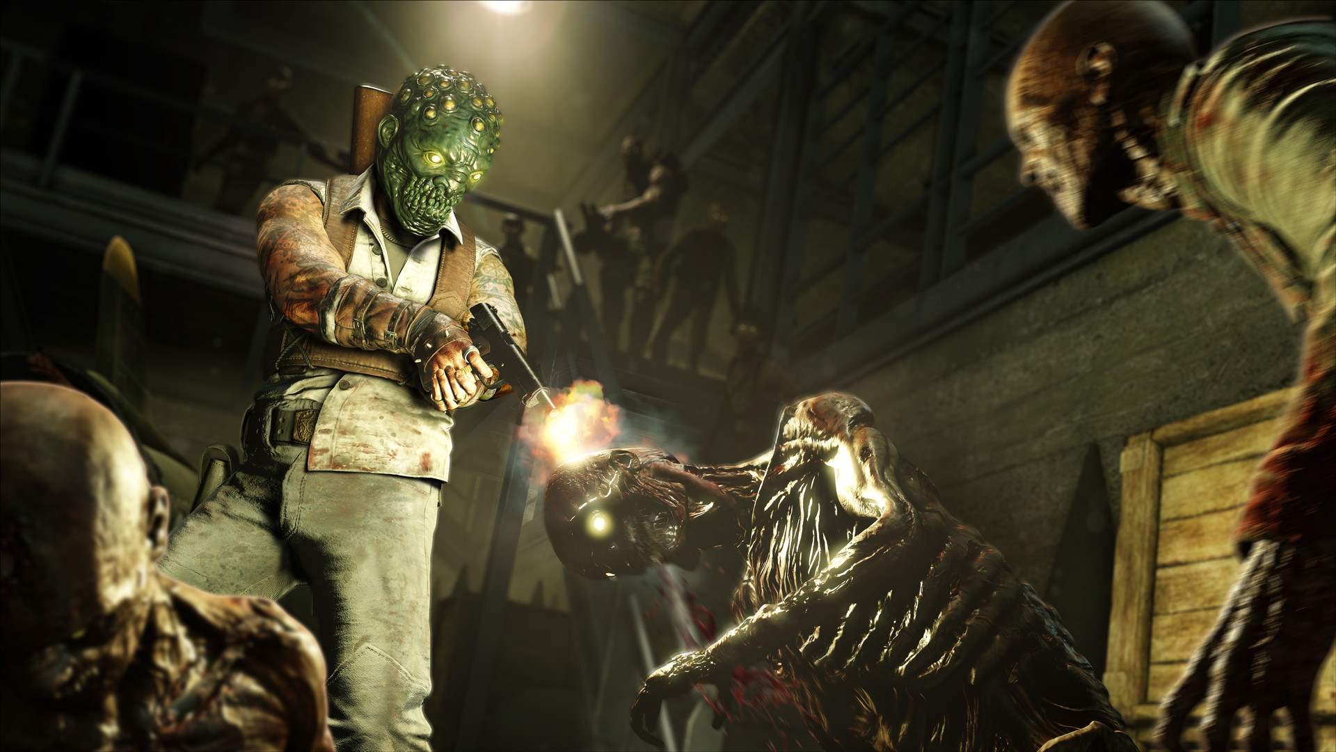 Zombie Army 4: Zombie Headgear Pack official in-game screenshot 1