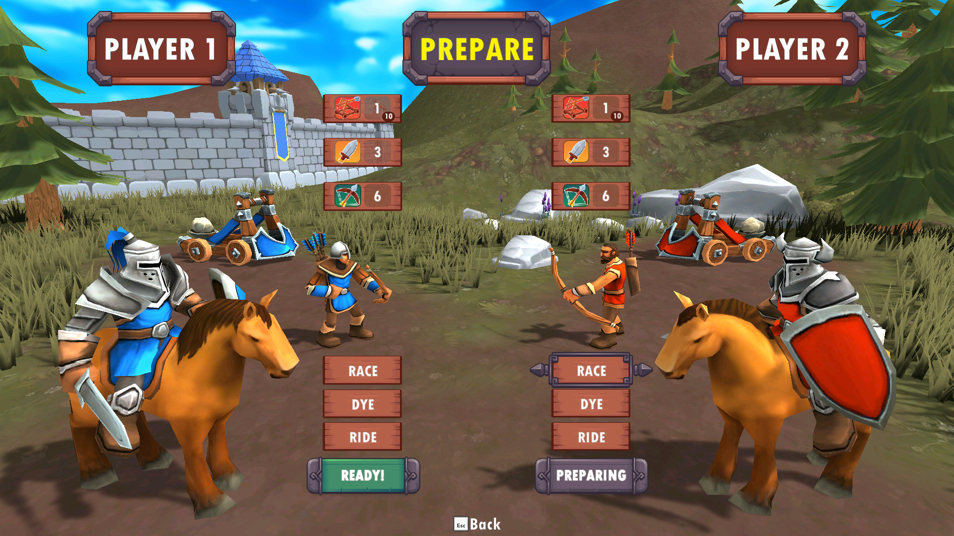 ATAK - Angry Tusslin' Awesome Knights official in-game screenshot 1