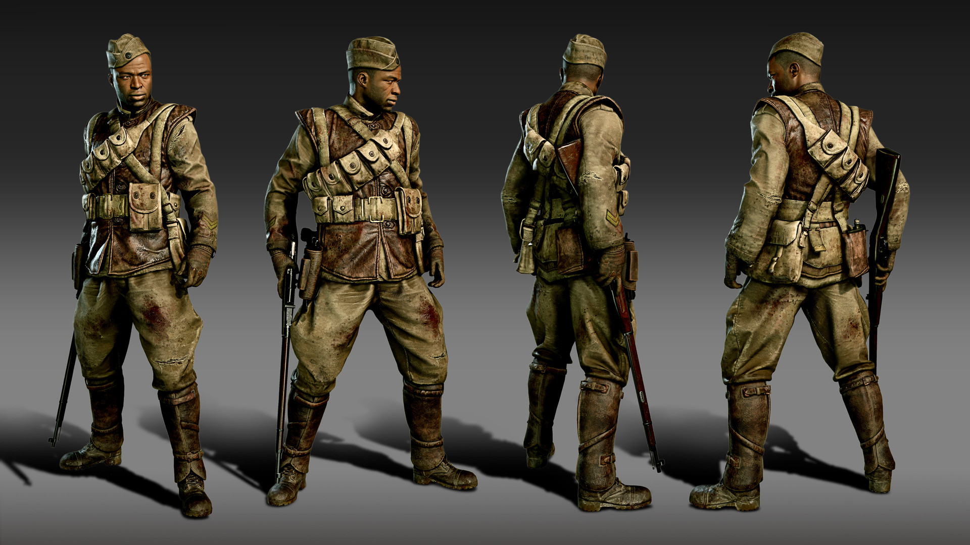 Zombie Army 4: WW1 Josiah Outfit official in-game screenshot 1