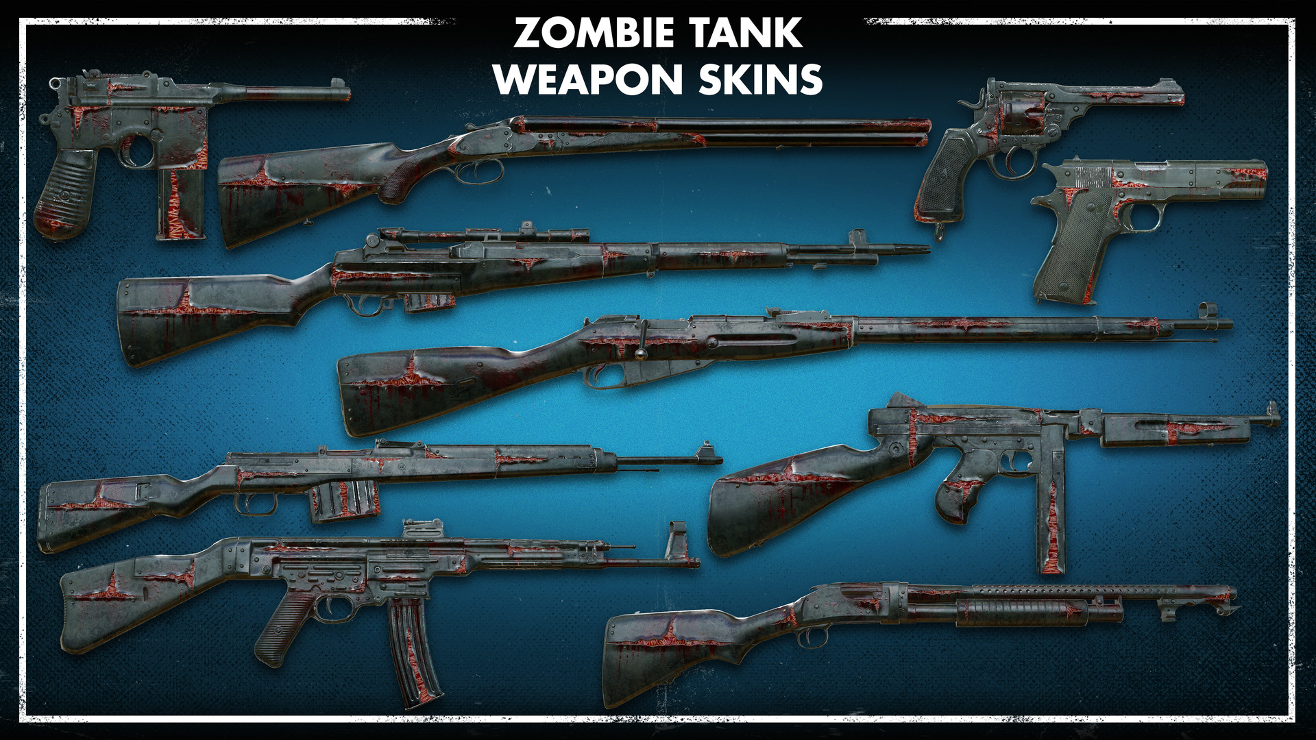 Zombie Army 4: Zombie Tank Weapon Skins official in-game screenshot 1