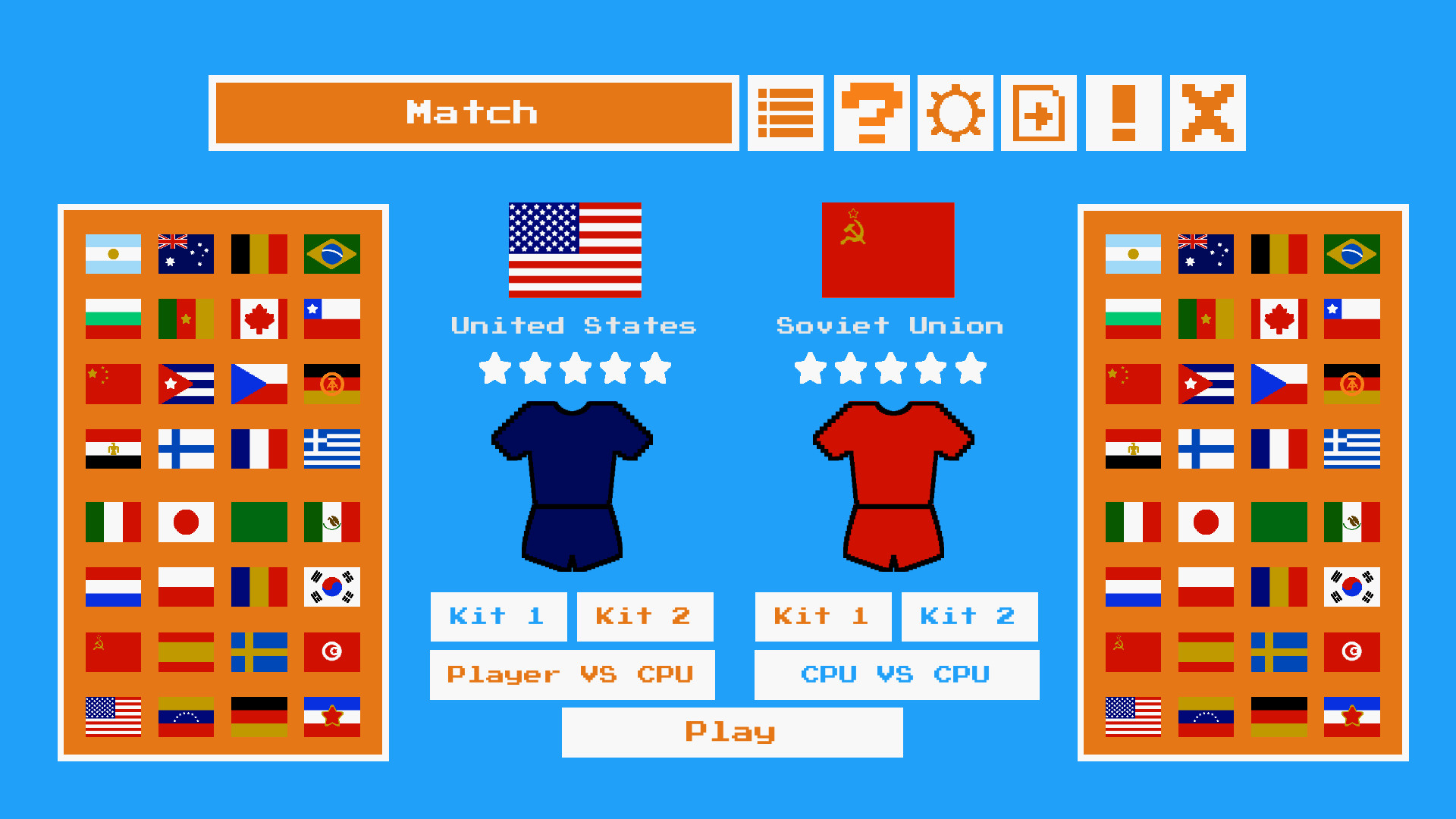 80s Volleyball official in-game screenshot 1