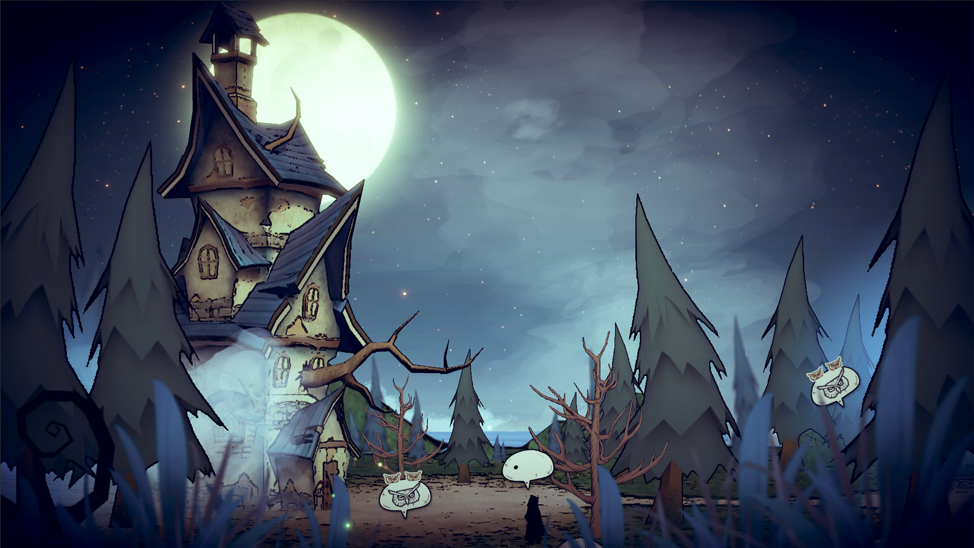 猫头鹰和灯塔 official in-game screenshot 1