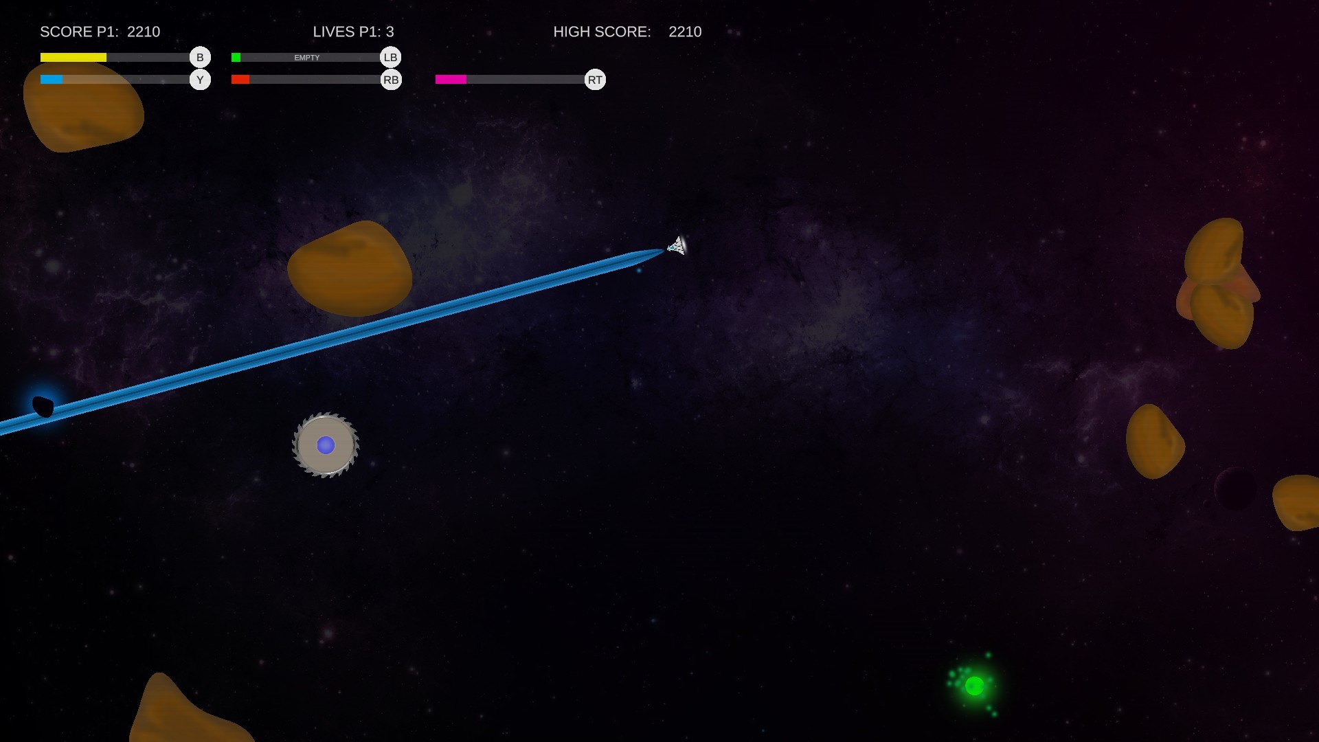 Asteroid Blasters official in-game screenshot 1