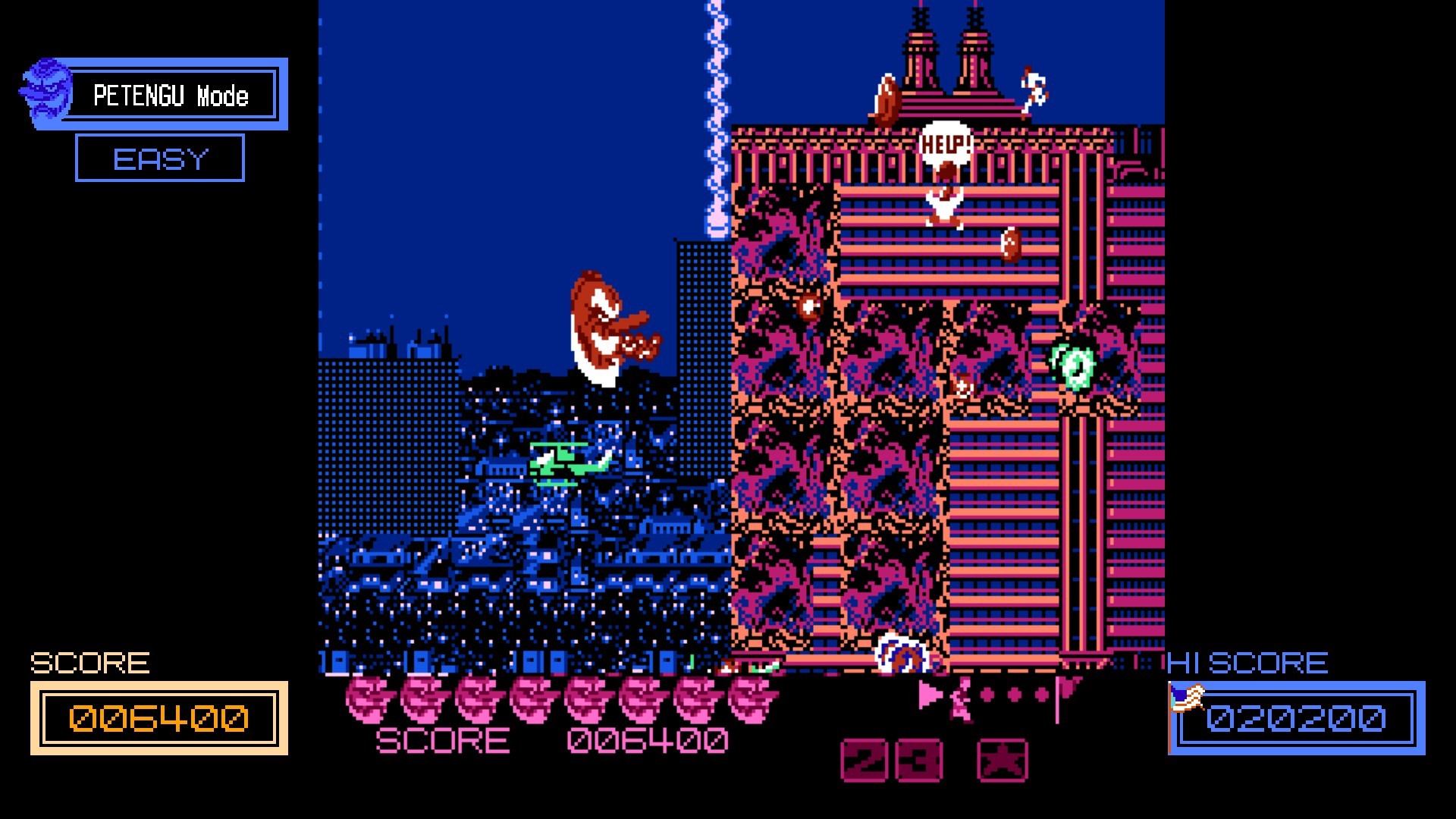 Abarenbo Tengu & Zombie Nation official in-game screenshot 1