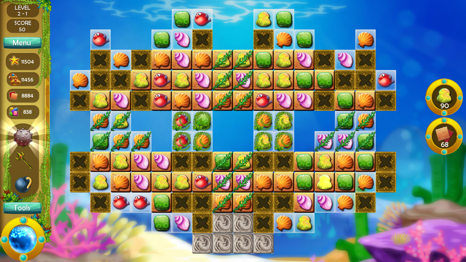 Allura: Curse of the Mermaid official in-game screenshot 1