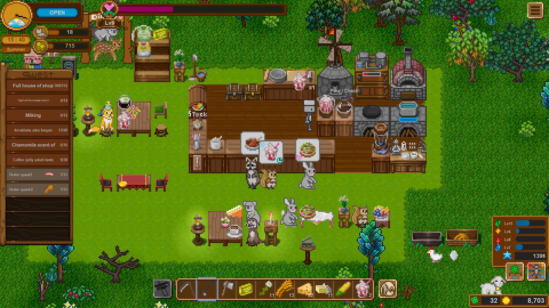 World End Diner official in-game screenshot 1