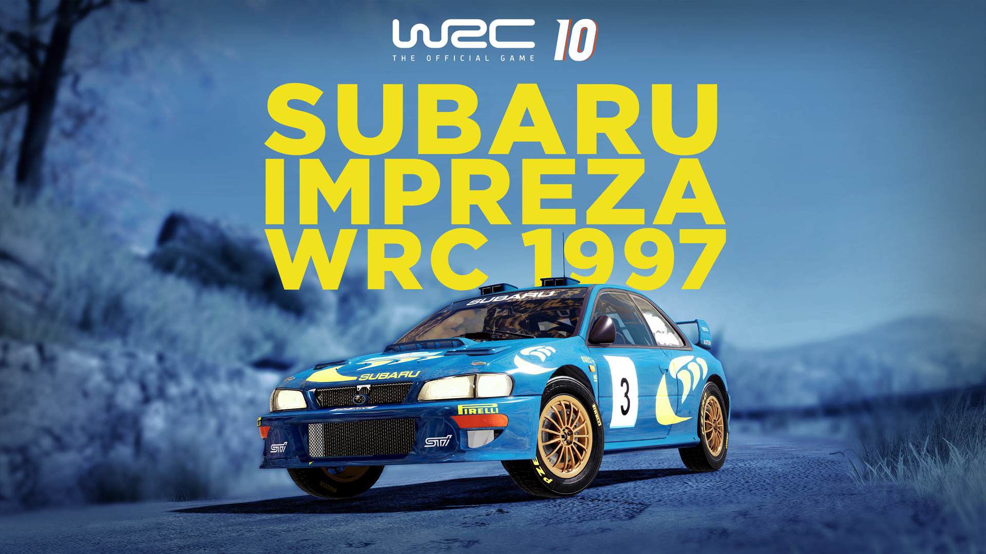WRC 10 Subaru Impreza WRC 1997 official in-game screenshot 1