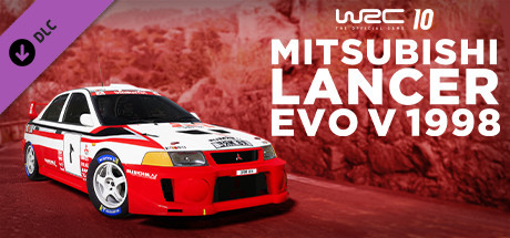 WRC 10 Mitsubishi Lancer Evo V 1998 cover artwork