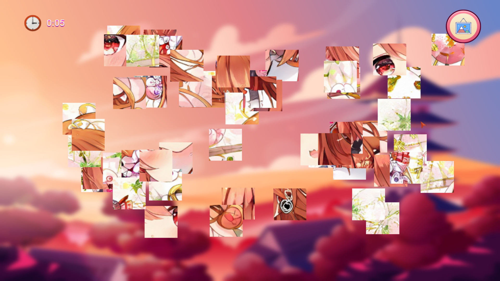 Anime puzzle official in-game screenshot 1