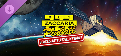 Zaccaria Pinball - Space Shuttle Deluxe Pinball Table cover artwork