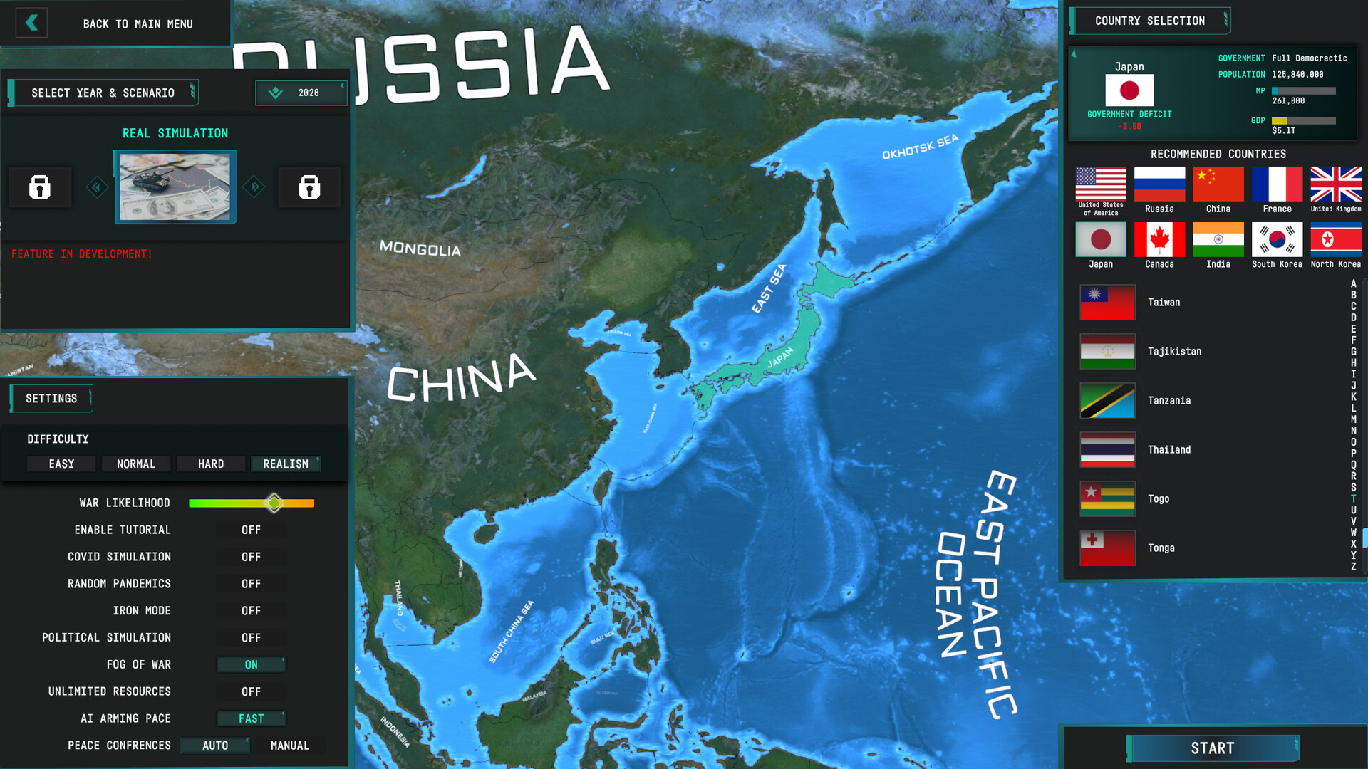 World Warfare & Economics official in-game screenshot 1