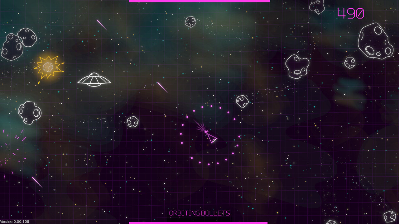Asteroids: Recharged official in-game screenshot 1