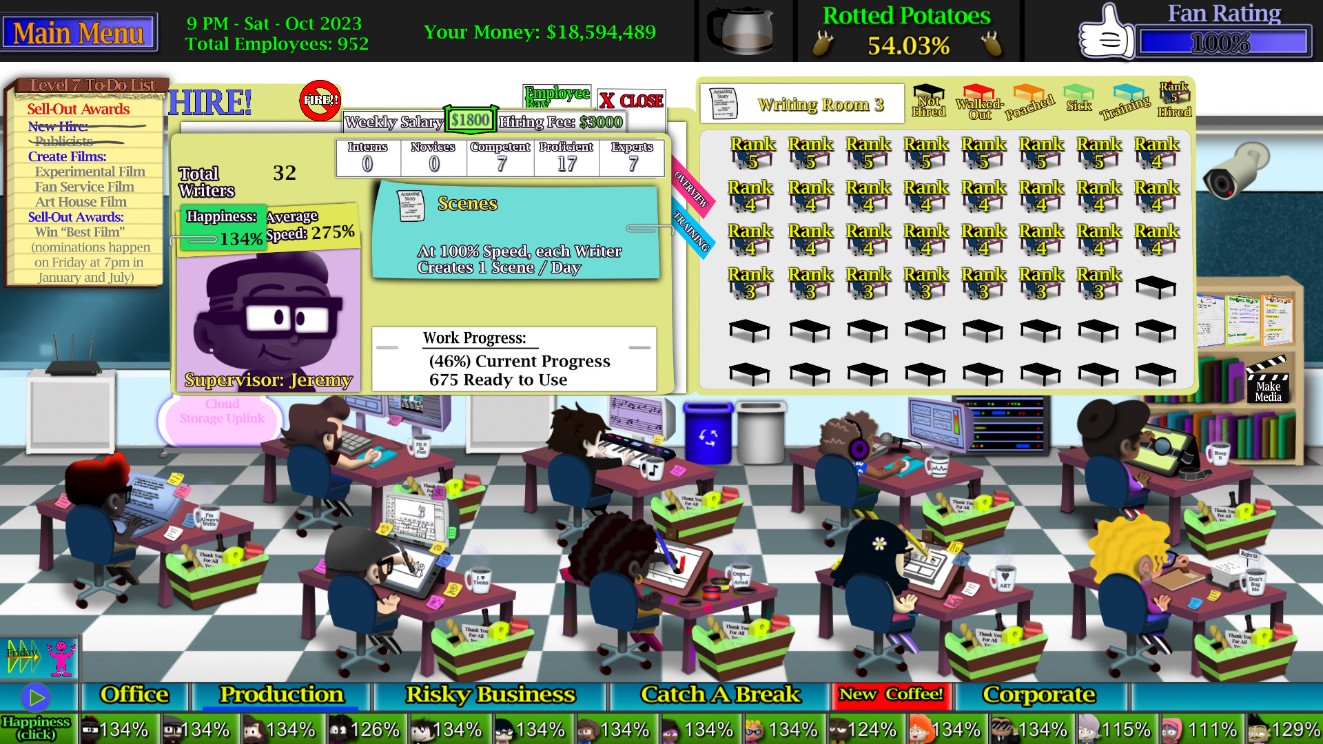 Animation Studio Manager official in-game screenshot 1