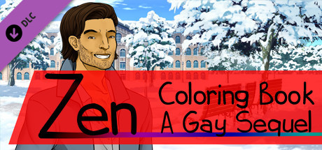 Zen: A Gay Sequel Coloring Book cover artwork