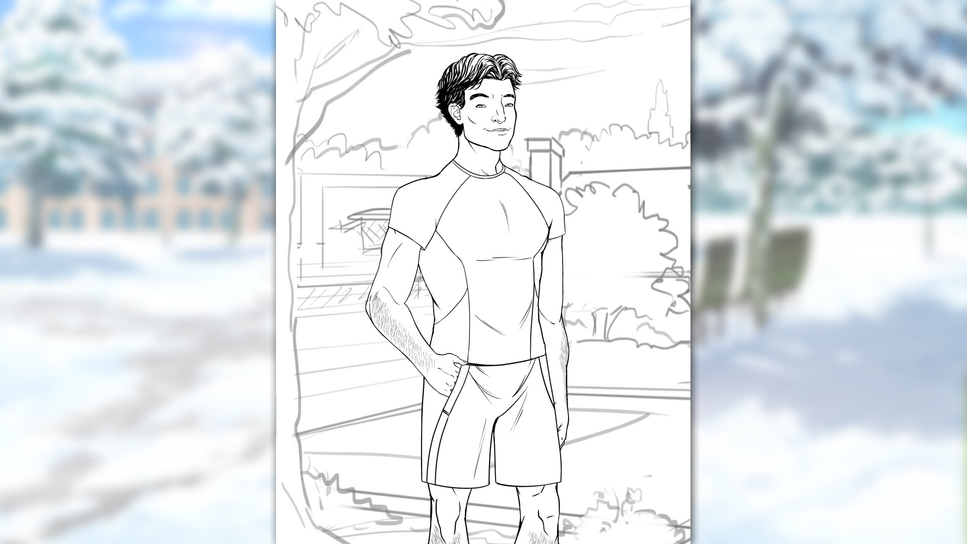 Zen: A Gay Sequel Coloring Book official in-game screenshot 1