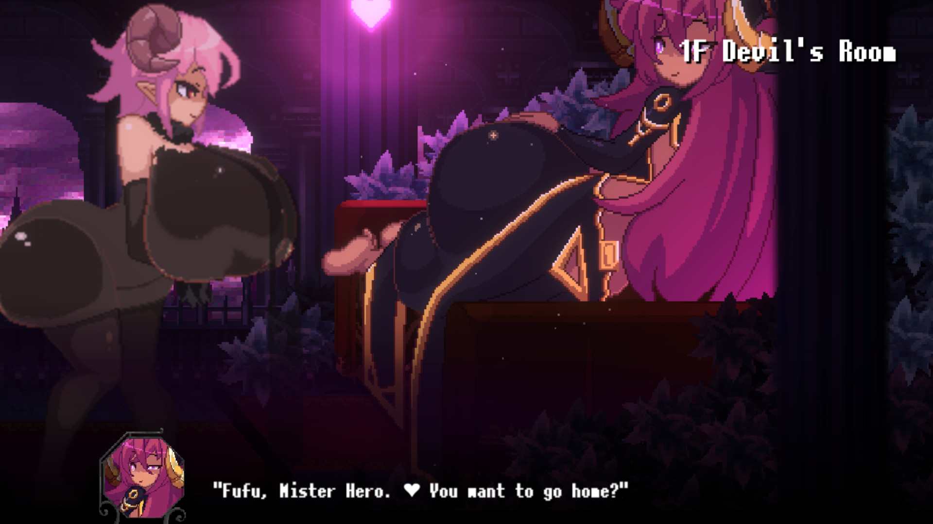 A Lose Hero in the Castle of the Succubi official in-game screenshot 1