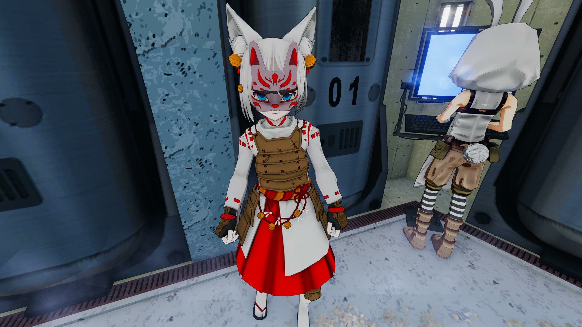 Banzai Escape 2 Subterranean - Miko Costumes official in-game screenshot 1