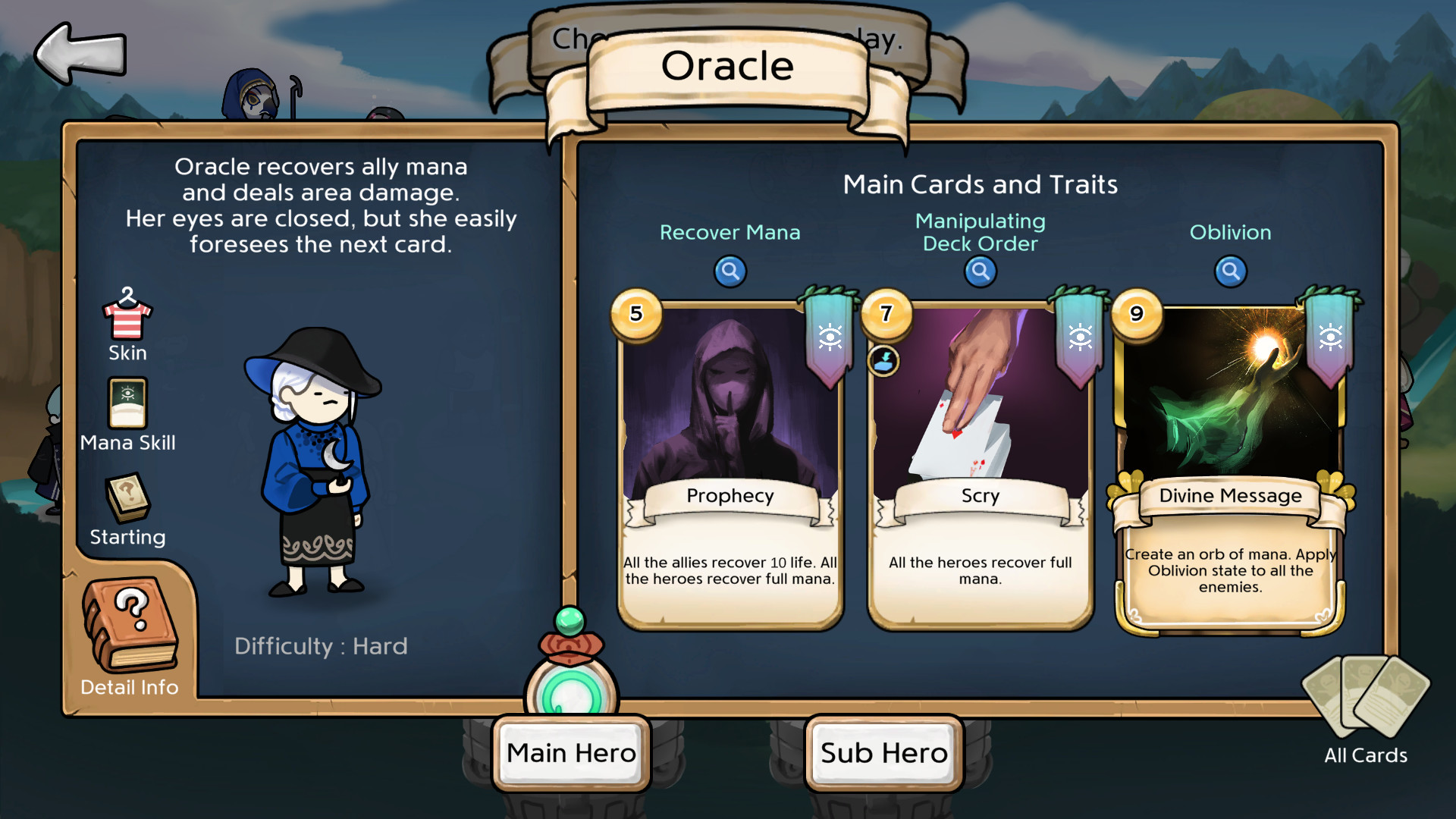 3 Minute Heroes - Full Moon (Oracle Skin) official in-game screenshot 1