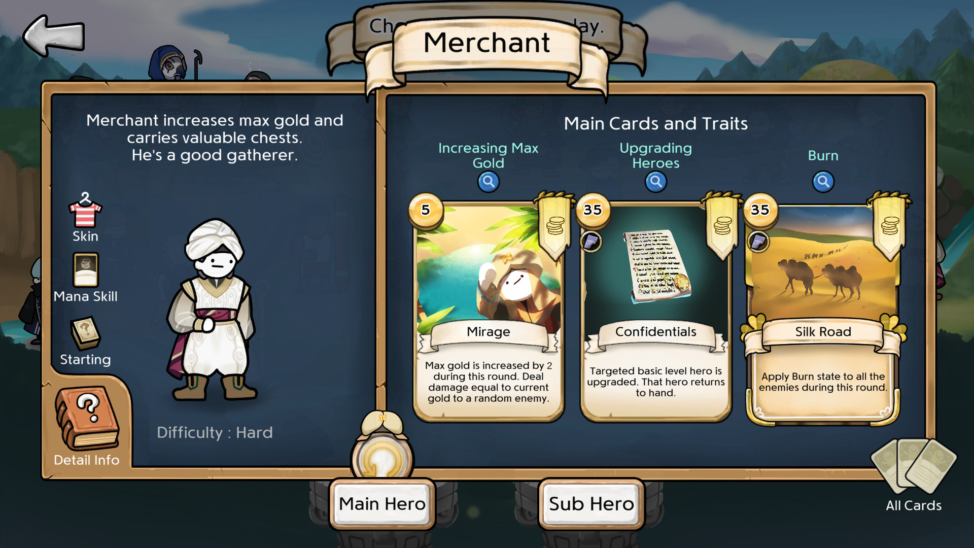 3 Minute Heroes - Sultan (Merchant Skin) official in-game screenshot 1