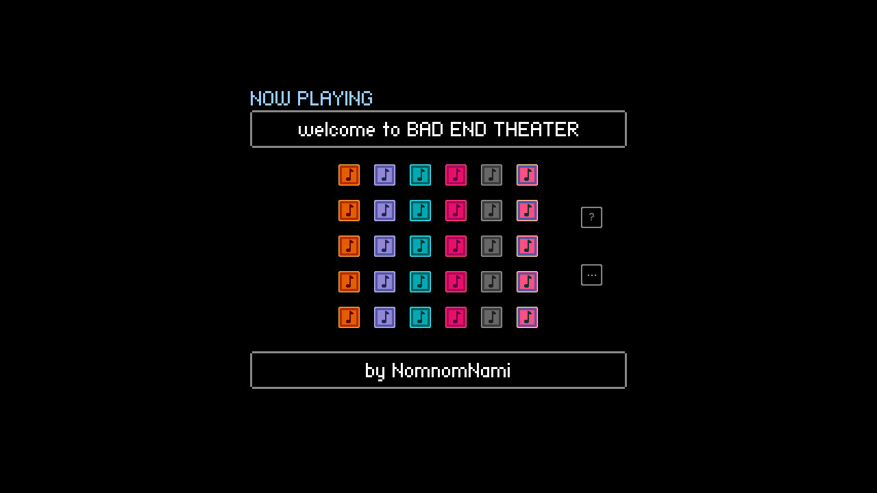 BAD END THEATER OST official in-game screenshot 1